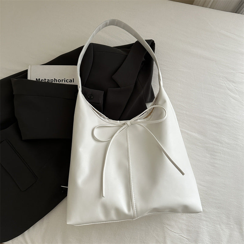 Fashionable Stylish Shoulder Texture Large Capacity Niche Design Bag