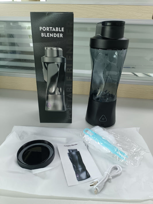 Personal Size Blender, Fresh Juice Portable Blender for Smoothies or Shakes, Personal Mixer, Portable Blender, Wireless USB Rechargeable Fruit Blender for Sport-0