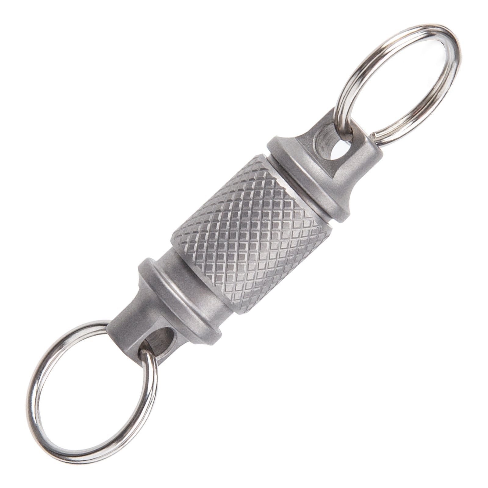 Titanium Alloy Keychain Key Holder Removable 360 Degree Rotation Multifunctional Portable for Waist Belt Outdoor Tool Men Women-4