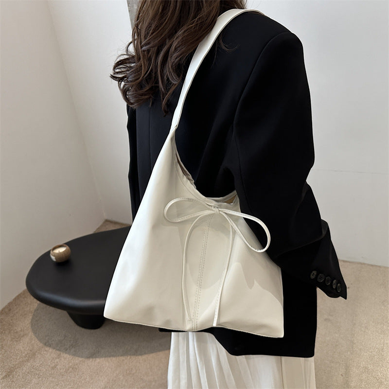 Fashionable Stylish Shoulder Texture Large Capacity Niche Design Bag