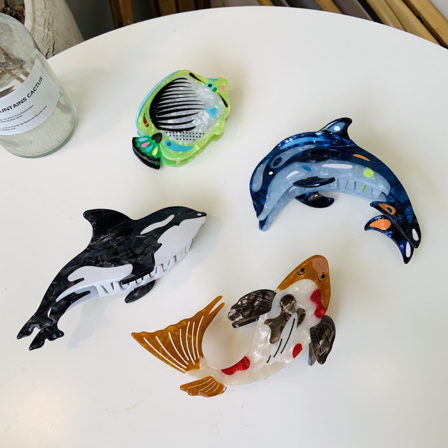 New Simple Elegance And Creativity Back Head Clip Hair Accessories